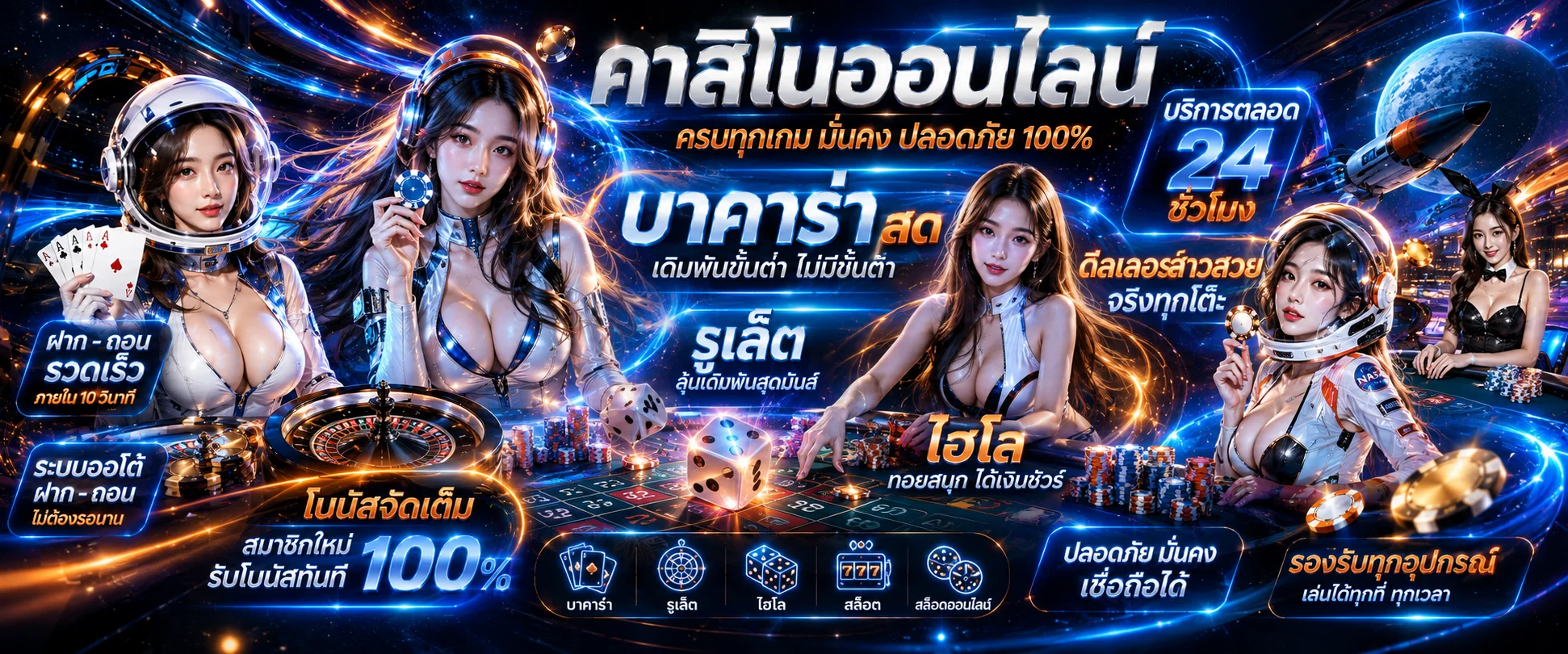 คาสิโนออนไลน์ NAZA1688 บาคาร่าสดถ่ายทอดจากบ่อนจริง